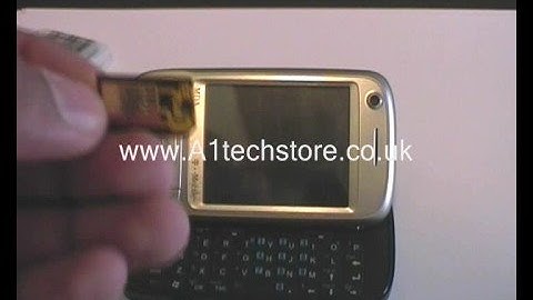 A1techstore - Unlock T-Mobile Vario III (O2 Stellar, V1615, HTC Tytn II) Unlocked with Rebel Simcard