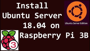 Install Ubuntu Server 18.04 on Raspberry Pi 3 B and Configure IPv4 and IPv6 Addresses - Detailed