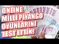 Milli Piyangonun Online Kazı Kazan Oyunlarına 200TL Bastık!