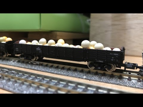 【Nゲージ】BB弾輸送列車【運んでみた】