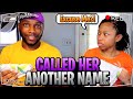 I CALLED MY GIRLFRIEND ANOTHER GIRL'S NAME... || #Prank #PrankWars #CouplePranks