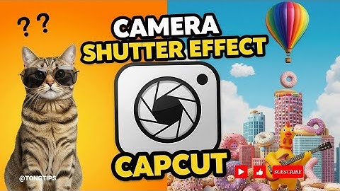 💲 NAVIGATE: How to Create a Camera Shutter Transition Effect in CapCut PC | English