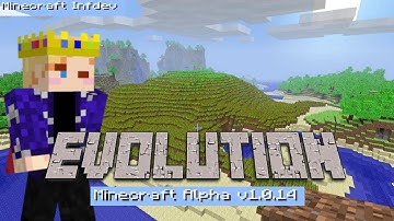 Farming in Minecraft Infdev and Updating to Alpha (Evolution Ep17)