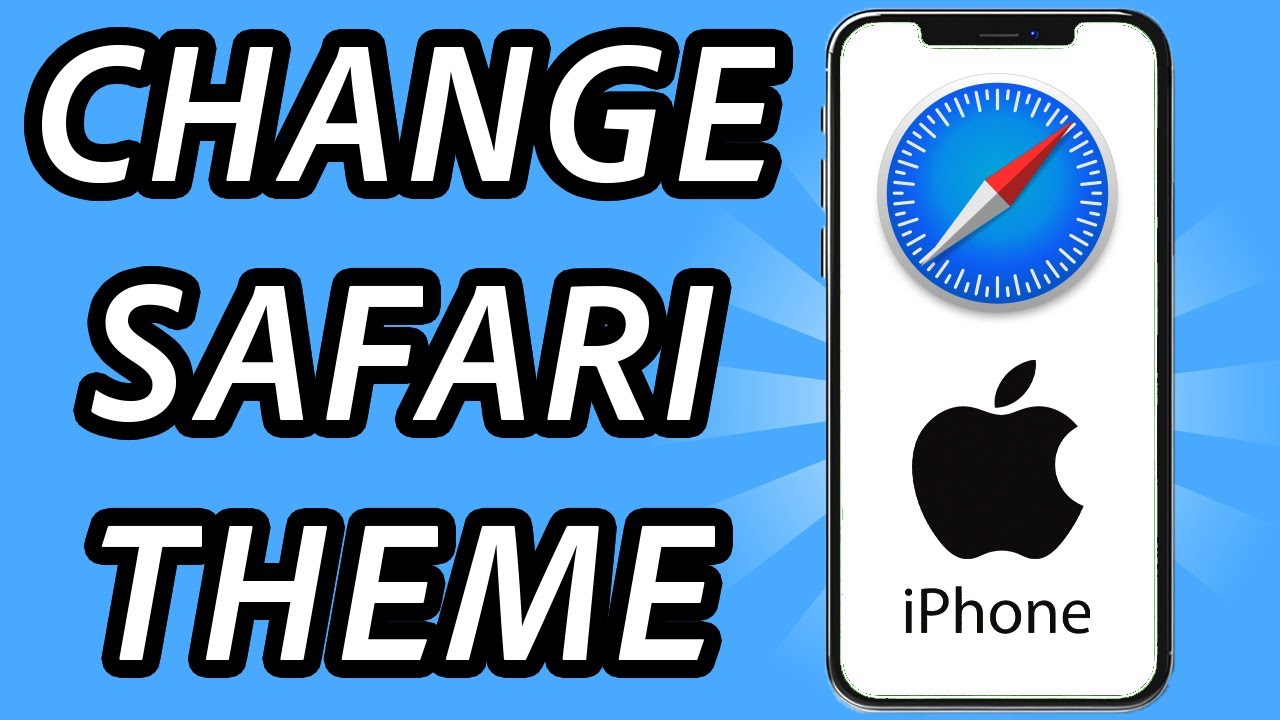 how to change safari picture on iphone
