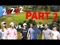 Our First 2v2v2 Golf Scramble | THE FINAL PART