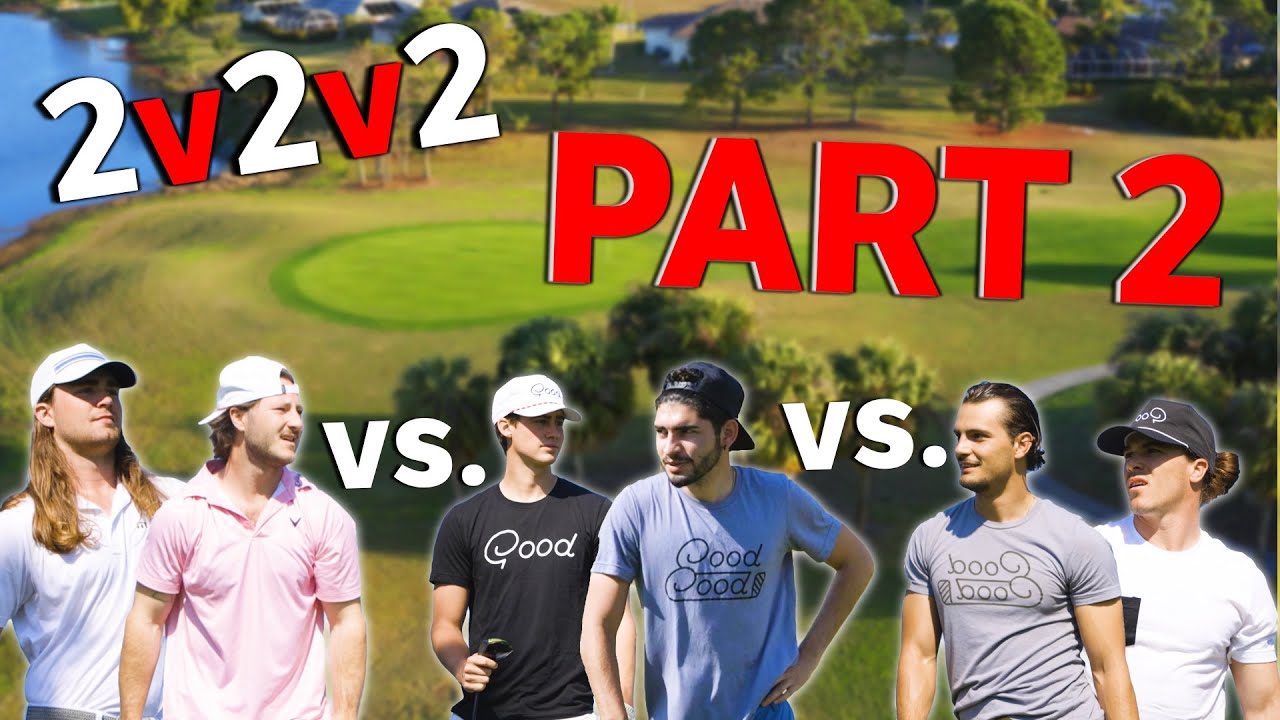Our First 2v2v2 Golf Scramble | THE FINAL PART