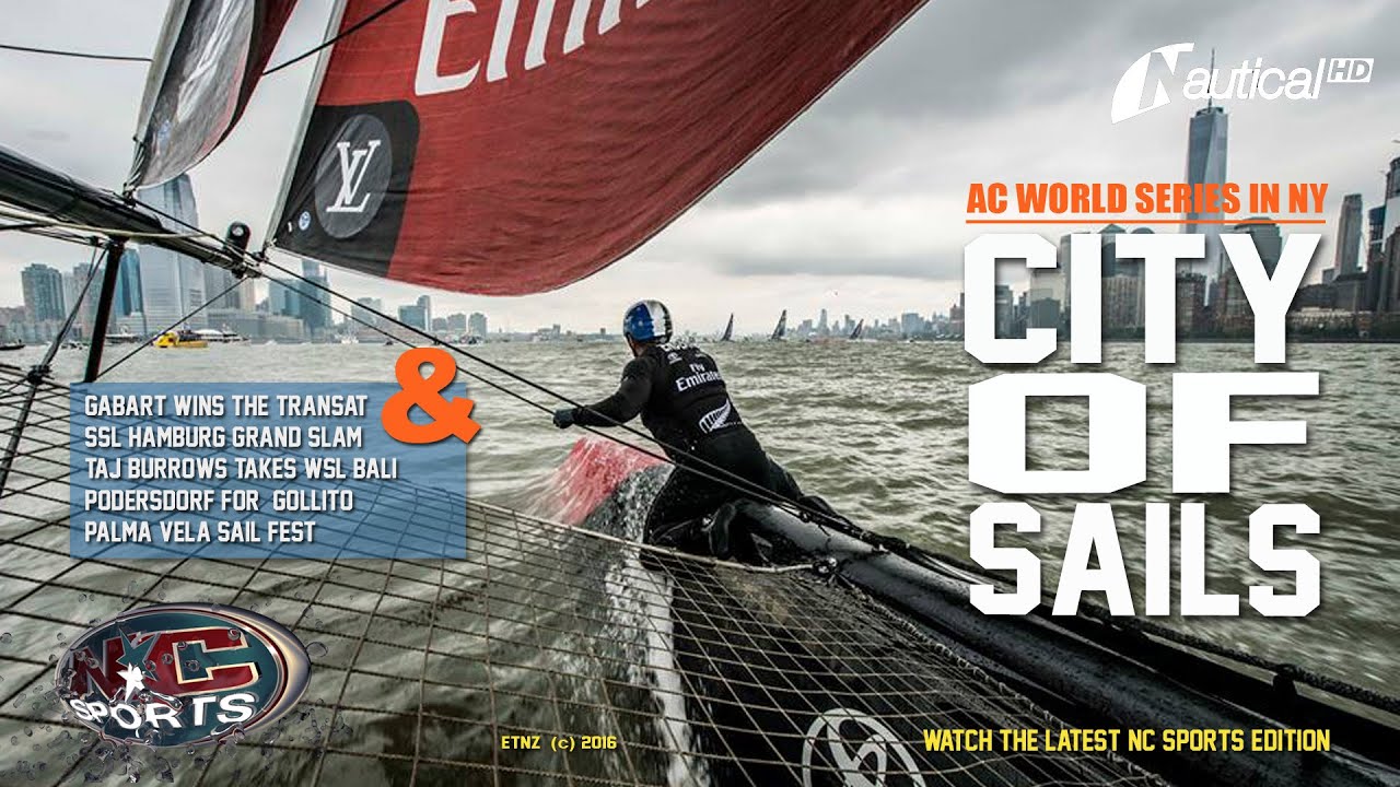 NC Sports  13 May| ETNZ win NY, Gàbart Transat, Naish injured,  Bali for Burrows