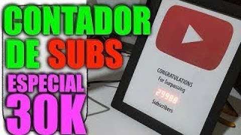 CONTADOR DE SUSCRIPTORES, SUPER FACIL-  ESP8266 + MAX7219    MAC /WINDOWS