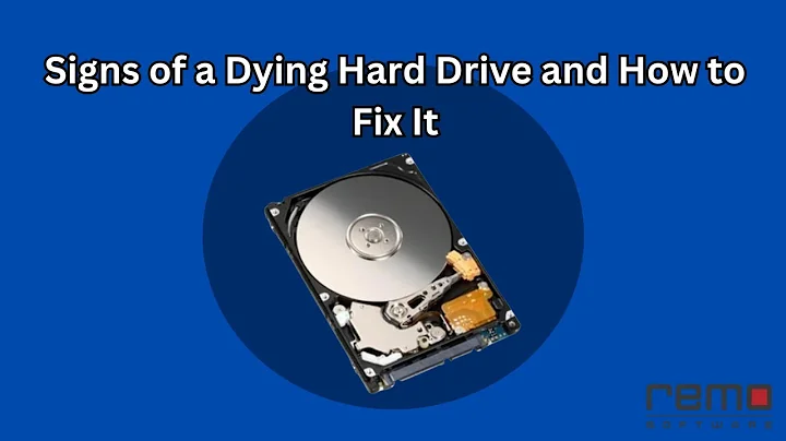 Signs That indicate a Hard Drive is Dying and How to Fix them