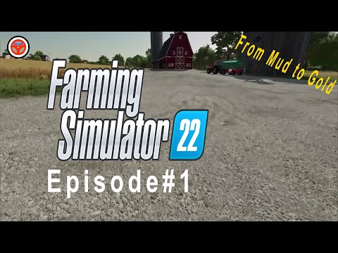 Farming Simulator 22 (From Mud to Gold)🚜Elmcreek🚜Wheat,Plowing,Cultivating,Canola & Sowing.Episode#1