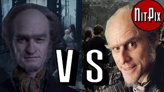 NETFLIX SERIES VS FILM: A Series Of Unfortunate Events  NitPix