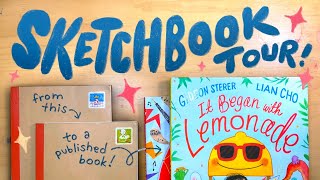 SKETCHBOOK TOUR ✏️ from sketches to published picture books screenshot 4