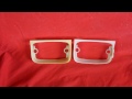 1970 Gto Parking Lights Housings