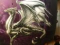 AIRBRUSH PAINTING - DRAGON ON BONNET - STEP BY STEP