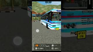apsrtc express bus with new livery in bus simulator Indonesia