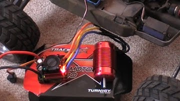 NEW TRACKSTAR 120A COMBO ESC NOT WORKING Warranty Claim Video