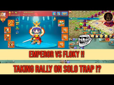SOLO TRAP TAKING RALLY AND G-BAGGED by BFB || Lords Mobile