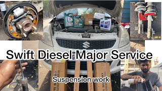 Swift Diesel 2014 Major Service / shocker Change / Pankaj Cars Tech