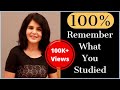 How to Remember 100% What You Studied or Read | Best 5 Scientific Tips & Techniques | ChetChat