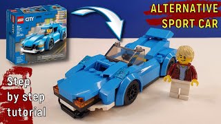 CARRO ESPORTIVO ALTERNATIVO - LEGO CITY 60285 - ALTERNATIVE BUILD