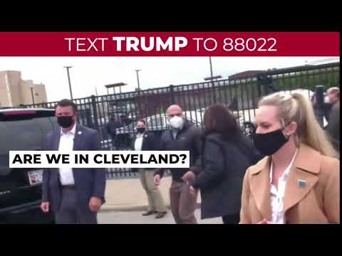 Kamala Harris: "Are we in Cleveland?"