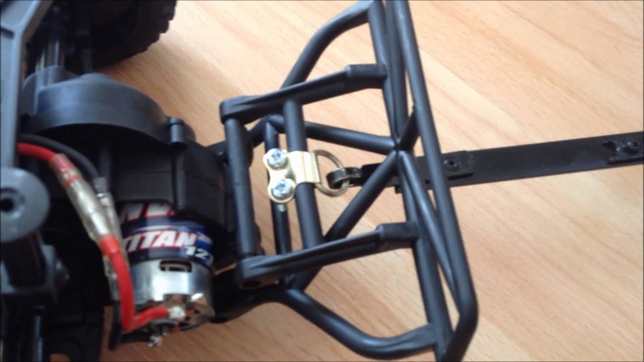 Rc Traxxas slash hitched to rc boat 