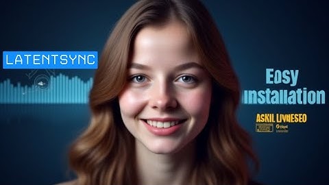 "LatentSync Easy Installation Guide | Next-Gen Lip Sync with Audio-Driven Diffusion & TREPA"