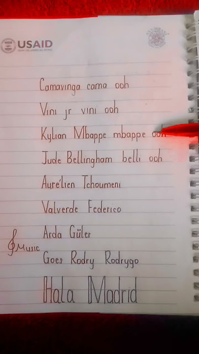 Hala Madrid Lyrics#hala#shorts
