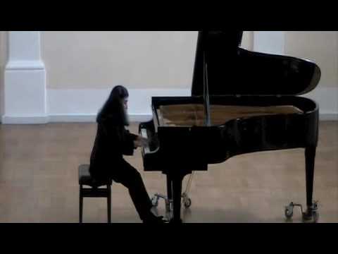 GUADALUPE PARRONDO plays F. IBARRA: Piano Sonata Nr. 6 (Presto)