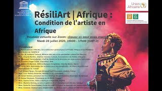 ResiliArt Debate: Status of the Artist in the Africa Region