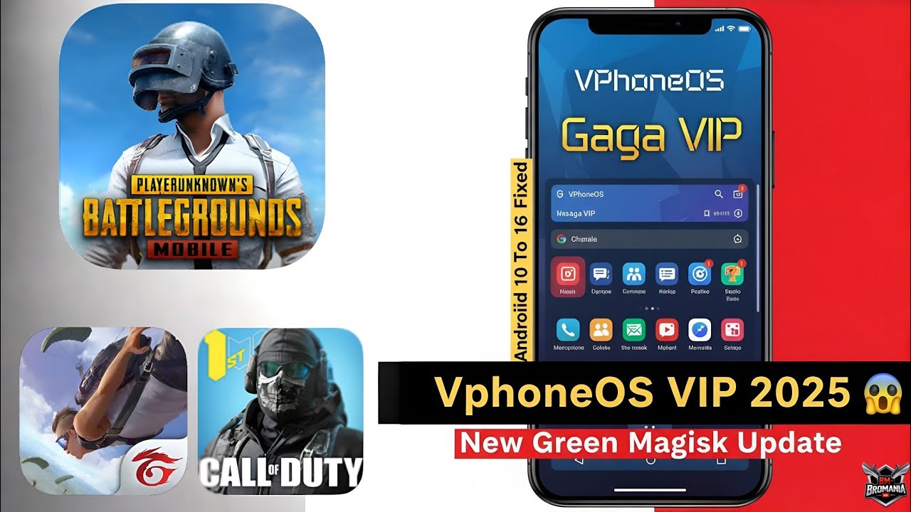Vg Ios Upgrade VPhoneOS with Gaga VIP | Latest Version 2025 FIXED Pubg Mobile ...