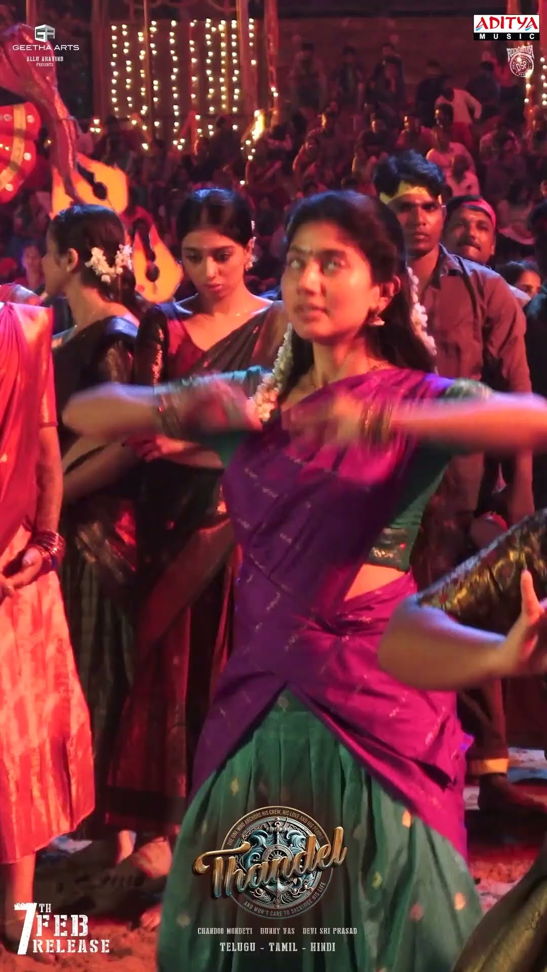 #Making of #NamoNamahShivaya Song #Thandel Move #shorts
