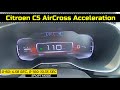 How fast is the citroen c5 aircross diesel here are the 0100 runs in eco sport  normal modes