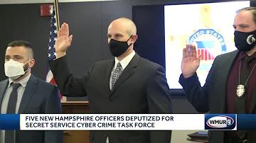 Five New Hampshire officers deputized for Secret Service cyber crime task force