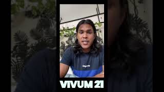 Somdev introduces you to VIVUM '21
