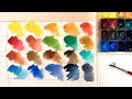 Acuarela - El nombre de los colores de mi paleta - Watercolor Acuarelas