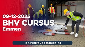 Aftermovie BHV Cursus Emmen 09-12-2025 | NedCert Experts