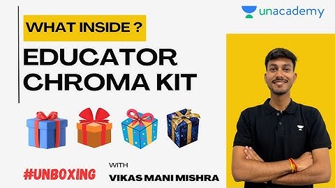 Unacademy Sent me this | Unboxing UNACADEMY Educator Chroma Kit | #unacademy | Vikas Mani Mishra Sir
