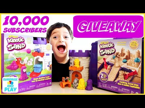 kinetic sand magic molding tower