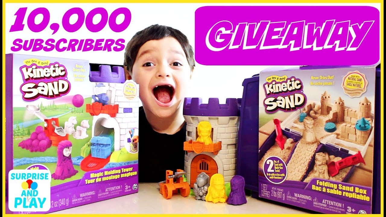 kinetic sand molding tower