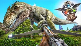 My Giga And Spino Army ARK PVP Fight 🔥 : ARK Survival of the Fittest : ARK Noob PVP : This ARK PVP