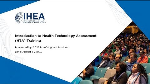Introduction to Health Technology Assessment (HTA) Training