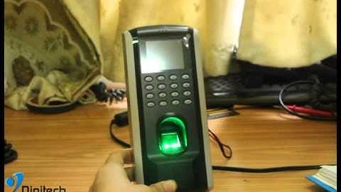 Máy chấm công và kiểm soát ra vào dùng vân tay  SF200