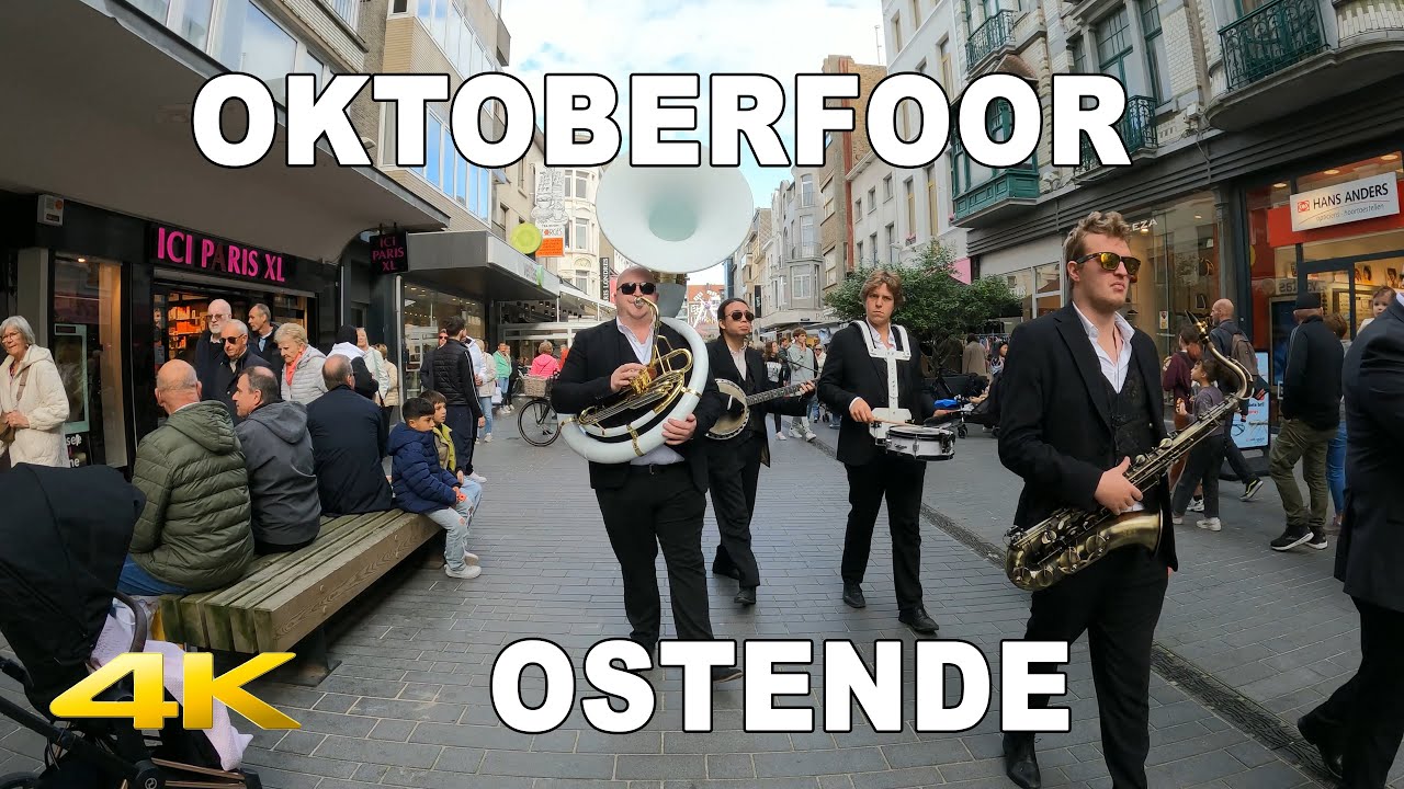 🇧🇪   OSTENDE Oktoberfoor | Belgique | 4K UHD