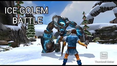 BEAST QUEST : BATTLE WITH ICE GOLEM❄❄❄❄