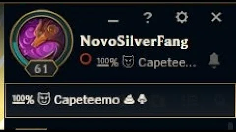 Como por Emoji no status do lol?
