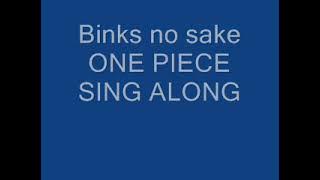 Binks Sake - One Piece Lyrics