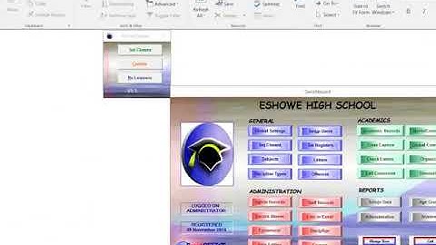 FrontOFFICE: Import Classes from ASC timetable