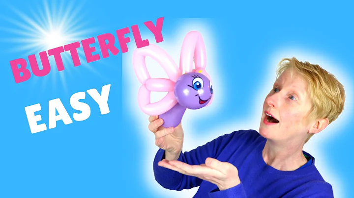 Easy balloon butterfly tutorial 🦋🦋🦋🎈🎈🎈