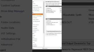 How to Setup Midi Device in Cakewalk